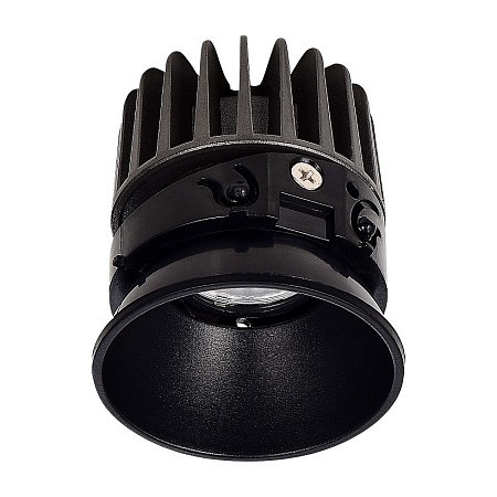 Светодиодный модуль Черный LED 1*7W 3000K 560Lm Ra>90 36° IP20 D69xH75 220-240V ST851.438.07 - фото