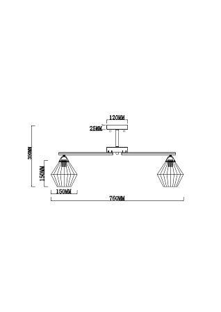 Люстра Freya FR5048PL-08BZ - фото