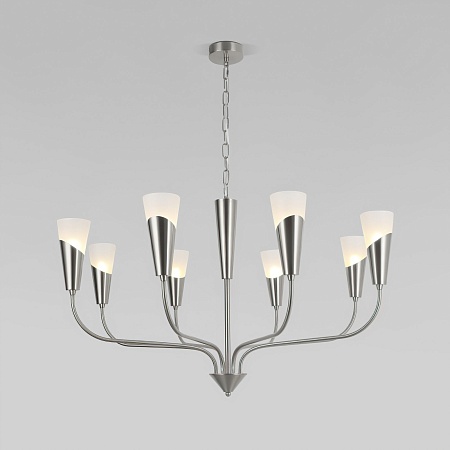 Подвесной светильник Eurosvet 60167/8 никель - фото