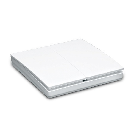 Выключатель беспроводной FERON, TM82 SMART, 7мВт, IP20, двухклавишный, белый - фото