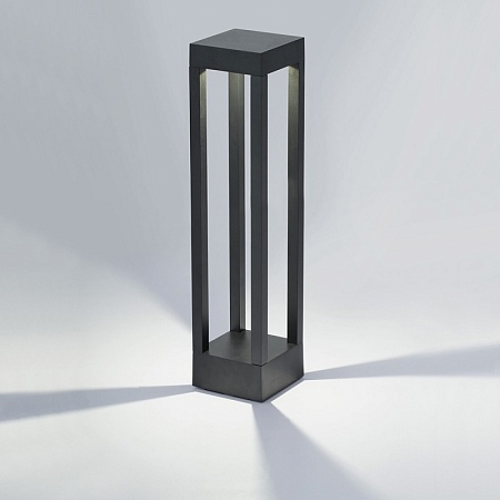 Светильник уличный светодиодный Feron DH802, 10W, AC/DC12-24V, низковольтный, 3000K, черный - фото