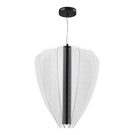 Светильник подвесной ST-Luce Черный/Прозрачный LED 1*75W 4000K SL6509.413.01 - фото