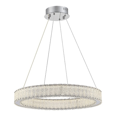 Люстра подвесная ST-Luce Хром/Хром LED 1*30W 3000K SL6008.113.01 - фото