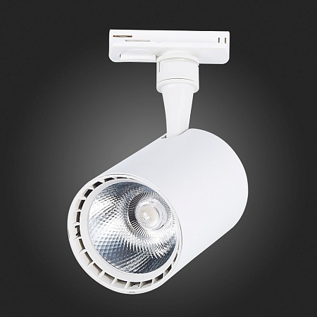 Св-к трек. Белый LED 1*20W 4000K 1 800Lm Ra≥90 36° IP20 L118xW78xH174 100-240V ST351.546.20.36 - фото