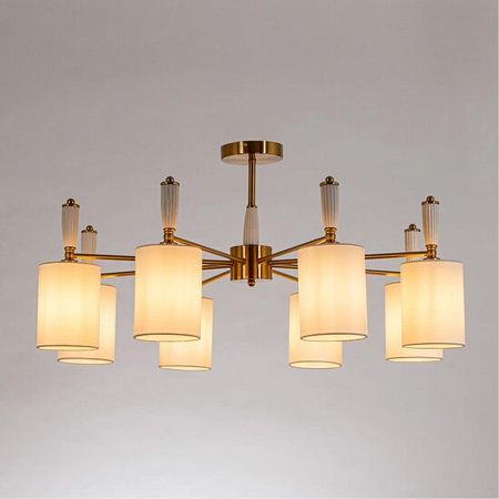 Люстра на штанге Arte Lamp WAVERLEY A4102PL-8PB - фото