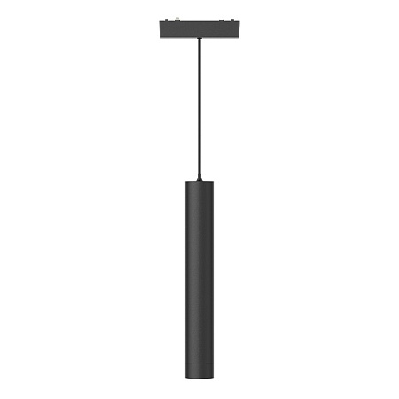 Магнитный трековый светильник Черный LED 1*7W 3000K 430Lm Ra>90 36° IP20 D30xH300 48V ST680.433.07 - фото