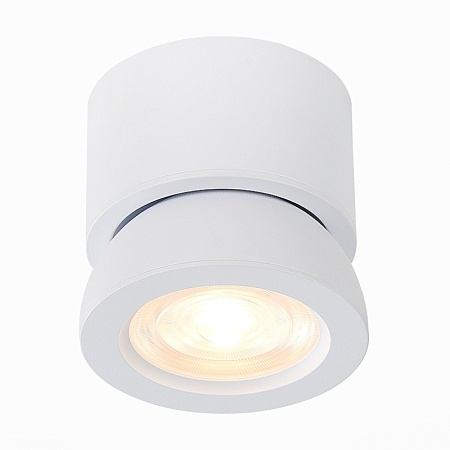Светильник потолочный Белый LED 1*10W 4000K 850Lm Ra>90 38° IP20 D95xH96 180-240V ST654.542.10 - фото