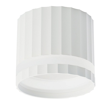 Светильник потолочный Feron HL369  Barrel OLYMPUS 12W, 230V, GX53, белый - фото