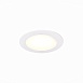 Св-к встр. Белый LED 1*6W 3000K 330Lm Ra80 110° IP20 D120xH8 90-265V ST209.538.06 - фото