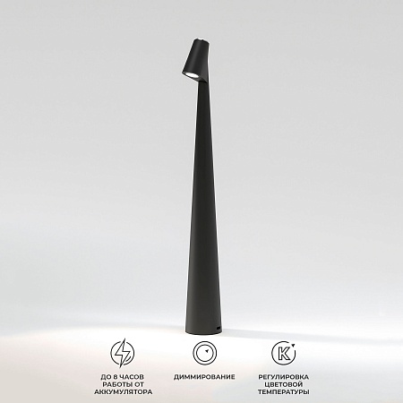 Светильник светодиодный настольный Elite черный TL70250 Elektrostandard - фото