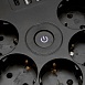 HM10-51-01 Удлинитель 5-местный с/з, 3x1мм2, 2.5м, 250В, 16А, 2USB+С 5V 3,1А, серия Comfort, черный - фото