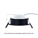 Точечный встраиваемый светильник Arte Lamp MIRA A2861PL-1BK - фото