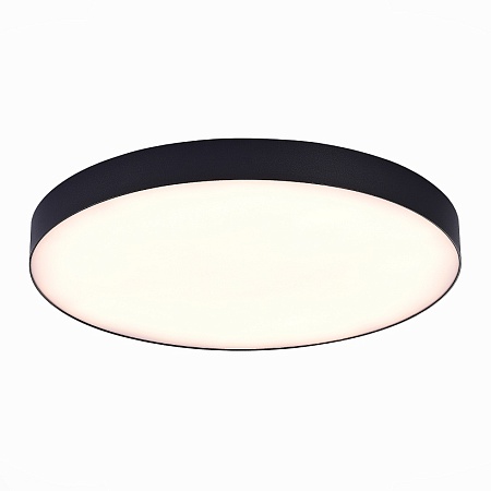 Светильник потолочный Черный LED 1*96W 3000K 8 640Lm Ra>85 120° IP20 D600xH55 185-265V ST606.432.96 - фото