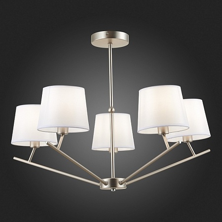 Светильник потолочный Никель/Белый E14 5*40W SLE300102-05 - фото