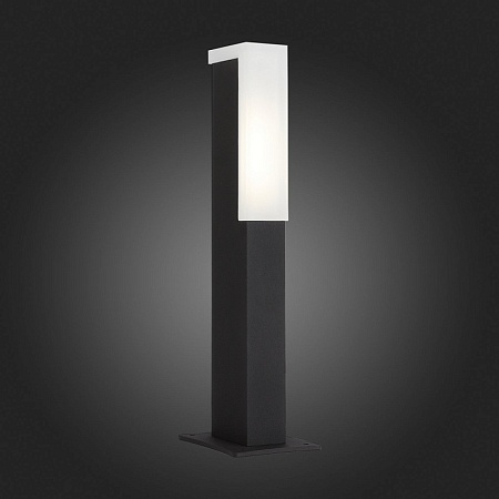 Светильник уличный наземный ST-Luce Черный/Белый LED 1*6W 4000K SL096.405.02 - фото