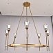 Люстра Torche De Verre Round Chandelier 8 Imperiumloft 75676-22 - фото