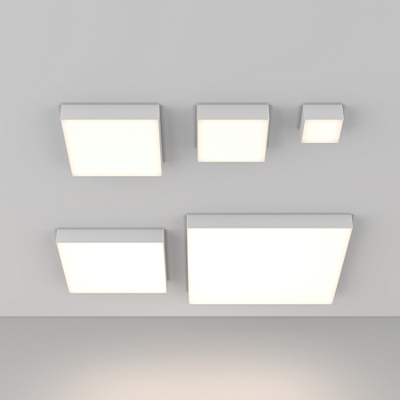 Потолочный светильник Technical Zon C032CL-90W4K-SQ-W - фото