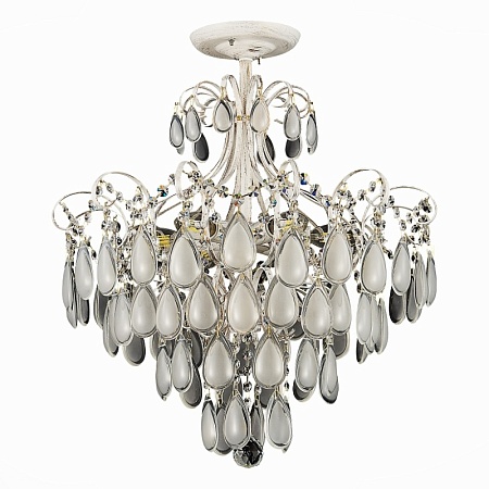 Светильник потолочный Золотистый/Белый матовый E14 6*60W SLE160302-06 - фото