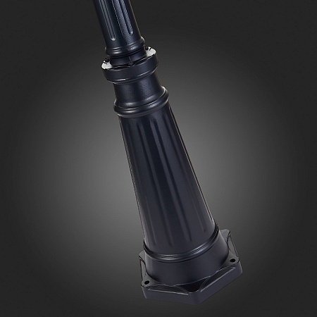 Светильник уличный наземный ST-Luce Черный/Черный, Прозрачный E27 2*40W SL081.405.02 - фото