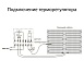 Терморегулятор электромеханический для теплого пола серебряный WL06-40-01 - фото