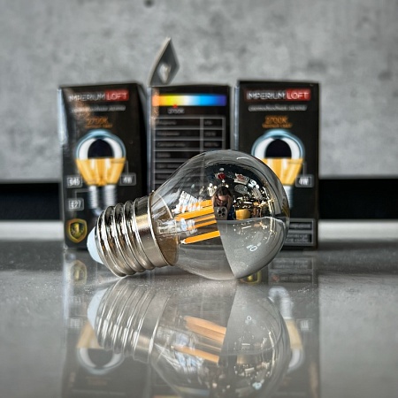 Светодиодная Лампочка Led С Гальваническим Покрытием Для Modo Chandelier Е27 4W 2700 Imperiumloft 143767-22 - фото