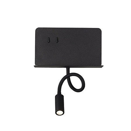 Светильник настенный ST-Luce Черный/Черный LED 2*3W 4000K SL1576.401.02 - фото