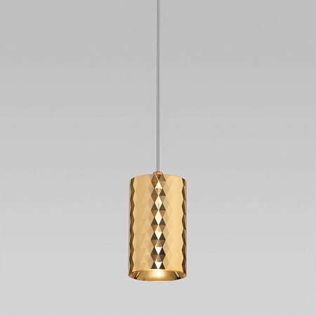 Подвесной светильник Eurosvet 50247/1 LED/ золото - фото