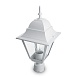 Светильник садово-парковый Feron 4103/PL4103 четырехгранный на столб 60W E27 230V, черный - фото