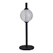 Прикроватная лампа ST-Luce Черный/Прозрачное кракелированное стекло LED 1*8,5W 3000K SL6120.404.01 - фото