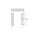 Настенный Светильник (Бра) Alouette Linear Sconce Imperiumloft 140565-26 - фото