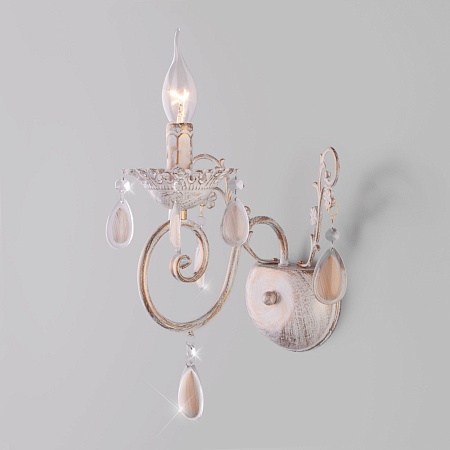 Настенный светильник Eurosvet 10009/1 золото с белым - фото