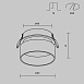 Встраиваемый светильник Technical Amary DL062-GU10-W - фото