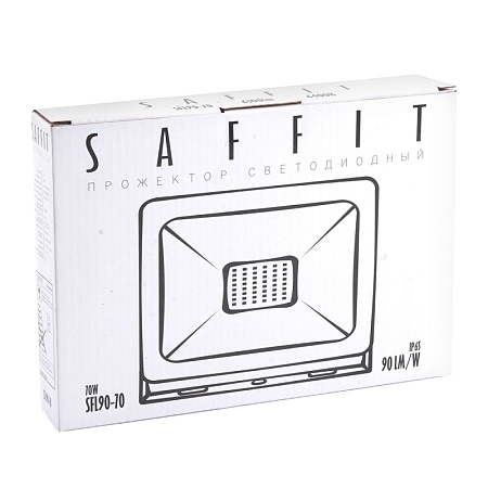 Светодиодный прожектор SAFFIT SFL90-70 IP65 70W 6400K черный - фото
