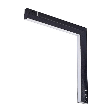 Магнитный трековый светильник Черный LED 1*20W 3000K 1 000Lm Ra>90 120° IP20 L330xW330x ST801.436.20 - фото
