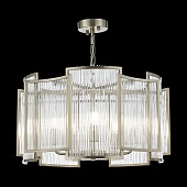 Люстра подвесная ST-Luce Никель/Прозрачный, Никель E14 5*60W SL1234.103.05