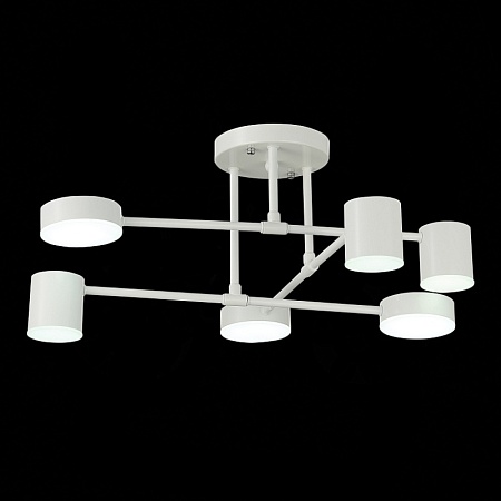 Светильник потолочный Белый/Белый LED 6*7W 4000K SLE201052-06 - фото