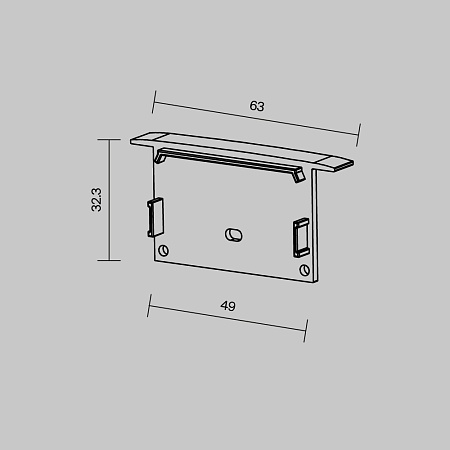 Комплектующие для профиля Led Strip 642003 - фото