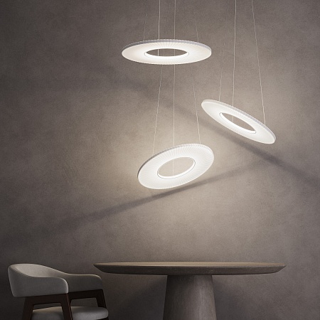 Подвесной светильник Eurosvet 101001 LED белый - фото