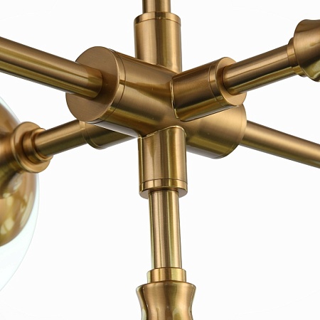 Светильник подвесной ST-Luce Бронза/Белый E14 9*40W SL1157.303.09 - фото