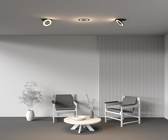 Встраиваемый светильник Technical DL102-12W2.7K-B - фото