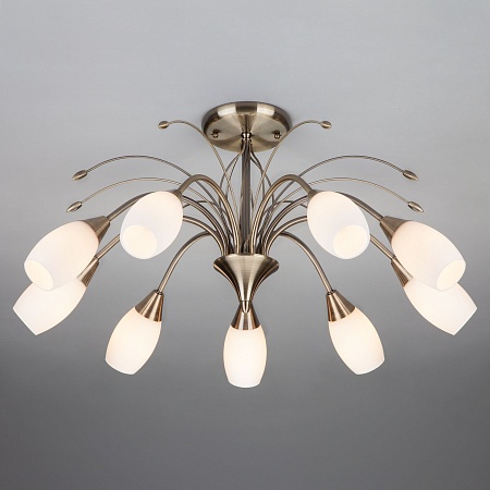 Потолочный светильник Eurosvet 22080/9 античная бронза - фото