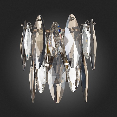 Бра ST-Luce Никель/Прозрачный E14 2*40W SL1227.101.02 - фото