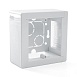 EBX20-04-1 Коробка монтажная для открытой установки модульная подъемная  88*88*42,5мм, белый (К-440) - фото