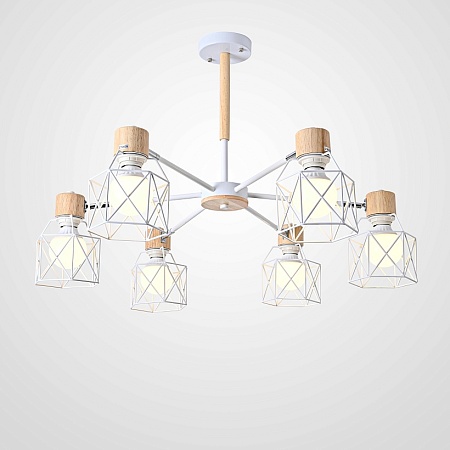 Потолочная Люстра Corf B3 White 6 Lamps Imperiumloft 189480-26 - фото