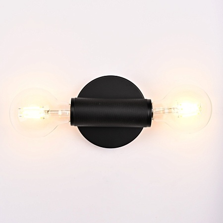 Бра Rh Utilitaire Inline Sconce Black Imperiumloft 123278-22 - фото