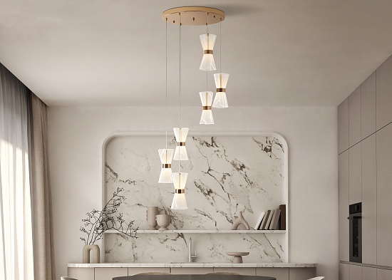 Подвесной светильник Freya Dress FR5438PL-L6G - фото