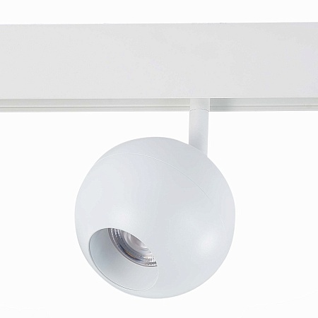 Магнитный трековый светильник Белый LED 1*12W 3000K 680Lm Ra>80 36° IP20 L120xW100xH195 ST354.536.12 - фото