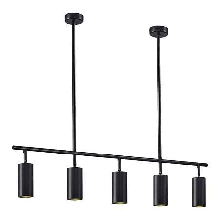 Светильник подвесной ST-Luce Черный/Черный GU10 5*5W 4000K SL1206.403.05 - фото