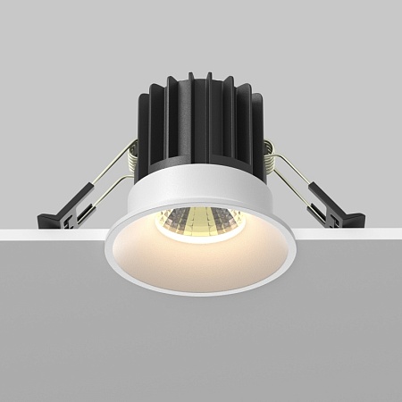 Встраиваемый светильник Technical Round DL058-7W3K-W - фото