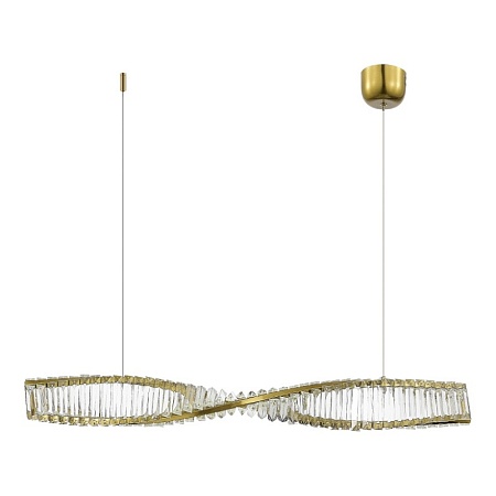 Светильник подвесной ST-Luce Латунь/Прозрачный LED 1*21W 4000K SL6205.313.01 - фото